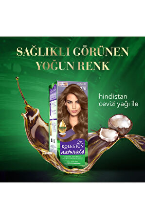 Koleston Naturals Saç Boyası 7/0 Kumral X3'lü Set