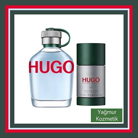 Hugo Boss Green Edt 125ml. Erkek.+Green Deo Stick 75ml