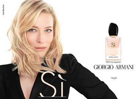 giorgio armani si rose signature 100ml imzalı eau de parfum sınırlı üretim