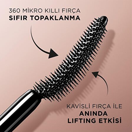 Lancome Lash Idole Suya Dayanıklı Kıl Fırça Siyah Rimel