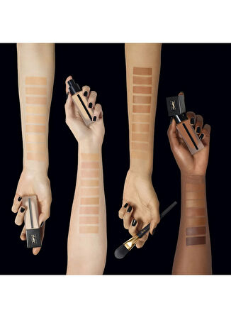 Ysl All Hours Tüm Gün Süren Işıltılı Mat Bitişli Fondöten MC5