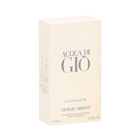 Acqua Di Gio EDT 100 ml Refillable Erkek Parfümü