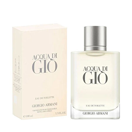 Acqua Di Gio EDT 100 ml Refillable Erkek Parfümü