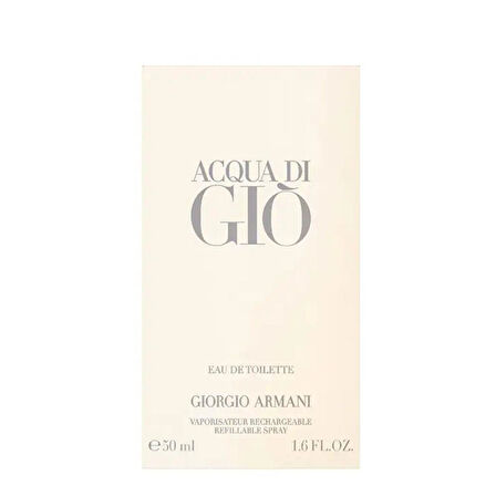 Acqua Di Gio EDT 50 ml Refillable Erkek Parfümü