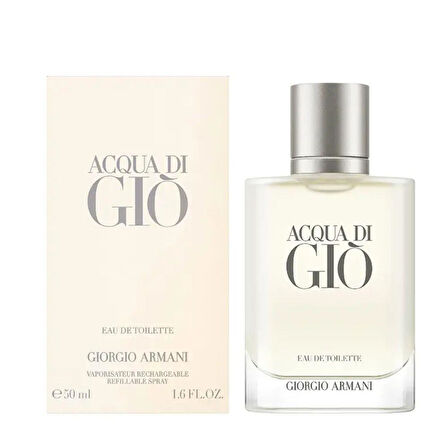 Acqua Di Gio EDT 50 ml Refillable Erkek Parfümü