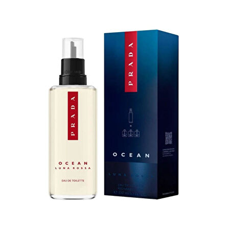 Prada Luna Rossa Ocean EDT 150 ml Refill Erkek Parfümü