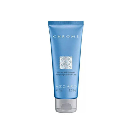 Azzaro Chrome 75 ml Shampoo+EDT 100 ml+EDT 10 ml Erkek Parfüm Seti