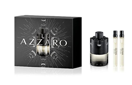 Azzaro Wanted The Most Edt Intense 100 Ml+10Ml+10Ml Erkek Parfüm Set