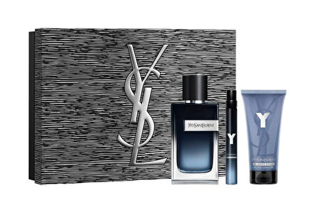Yves Saint Laurent Y For Men Edp 100 Ml + Shower Gel 50 ML + Edp 10 Ml