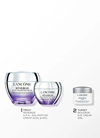 Rénergie Triple Serum 50 ml + Rénergie H.P.N. 300-Peptide Cream 15 ml + Renergie Göz Kremi 5 ml Set