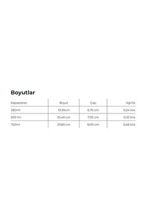 Isı Yalıtımlı Çelik Termos Matara 500ML Seychelles