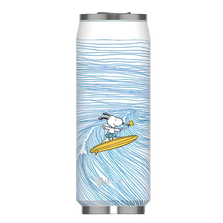 Les Artistes Paris İsı Yalıtımlı Kutu Çelik Termos 500Ml Surfing Snoopy