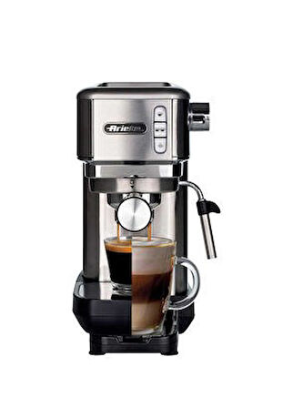 Ariete Moderna Espresso Gümüş Slim Kahve Makinesi