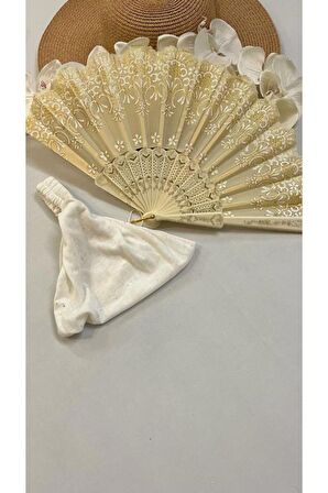 Yelpaze Gold Desenli Ve Paraşüt Bandana