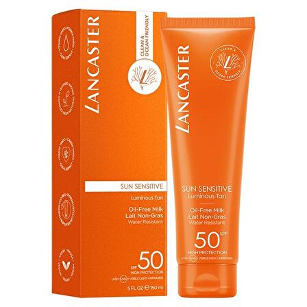 Lancaster Sun Sensitive Oil Free Milk 150 ml SPF50