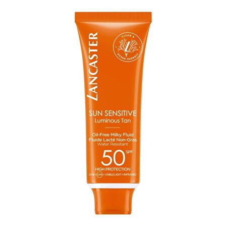 Lancaster Sun Sensitive Oil Free Milky Fluid Spf50 50 Ml