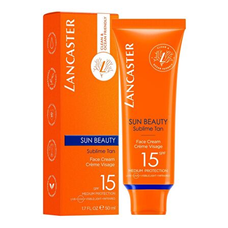 Lancaster Sun Beauty Face Cream Spf 15 50 Ml