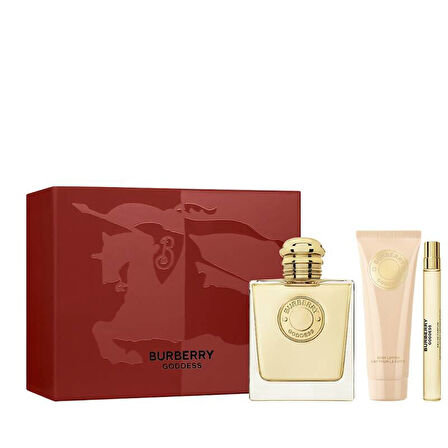 Burberry Goddess Edp 100 Ml + Body Lotion 75 Ml + Edp 10 Ml