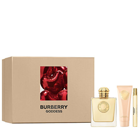 Burberry Goddess Edp 100 Ml + Body Lotion 75 Ml + Edp 10 Ml