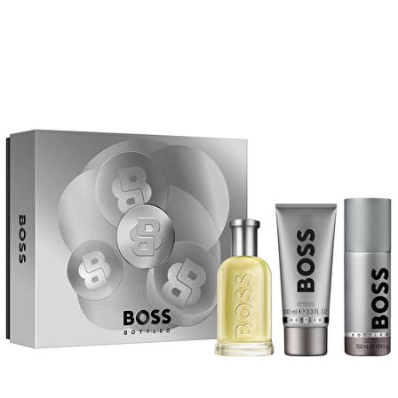 Hugo Boss Bottled Edt 100 Ml + Shower Gel 100 Ml + Deodorant 150 Ml