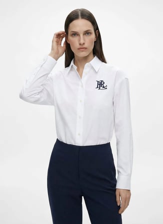 Lauren Ralph Lauren Beyaz Kadın Gömlek 200932538
