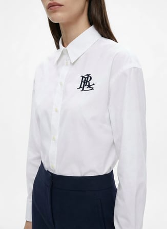 Lauren Ralph Lauren Beyaz Kadın Gömlek 200932538
