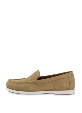 Polo Ralph Lauren Bej Erkek Loafer MERTON VNETN-CASUAL SHOE-LOAFER