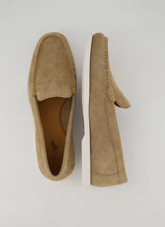 Polo Ralph Lauren Bej Erkek Loafer MERTON VNETN-CASUAL SHOE-LOAFER