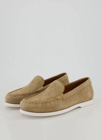 Polo Ralph Lauren Bej Erkek Loafer MERTON VNETN-CASUAL SHOE-LOAFER