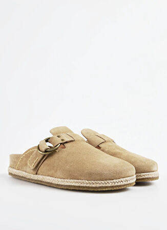 Polo Ralph Lauren Bej Erkek Terlik Turbach Clog