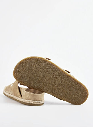 Polo Ralph Lauren Bej Erkek Terlik Turbach Double Strap