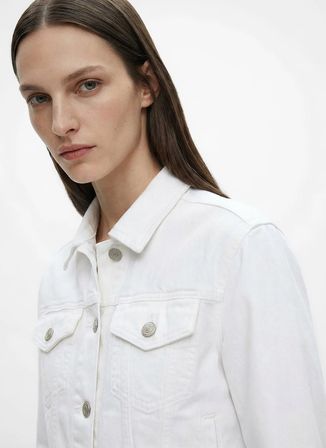 Lauren Ralph Lauren Beyaz Kadın Denim Ceket 200926087
