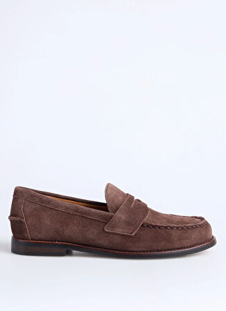 Polo Ralph Lauren Koyu Kahve Erkek Loafer ALSTON PENNY-CASUAL SHOE-LOAFER
