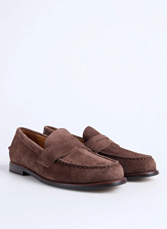 Polo Ralph Lauren Koyu Kahve Erkek Loafer ALSTON PENNY-CASUAL SHOE-LOAFER