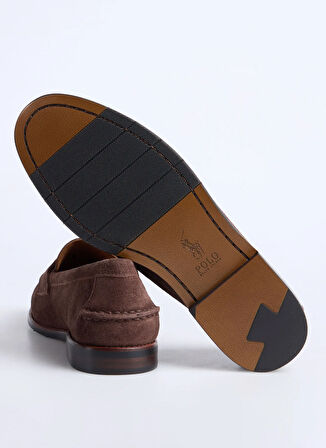Polo Ralph Lauren Koyu Kahve Erkek Loafer ALSTON PENNY-CASUAL SHOE-LOAFER