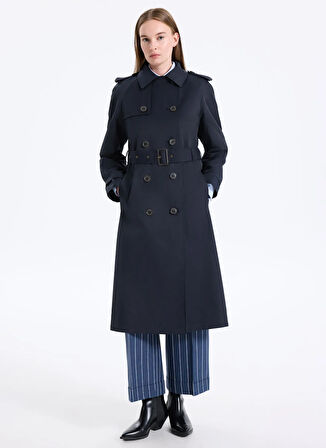 Lauren Ralph Lauren Lacivert Kadın Trençkot 297951259