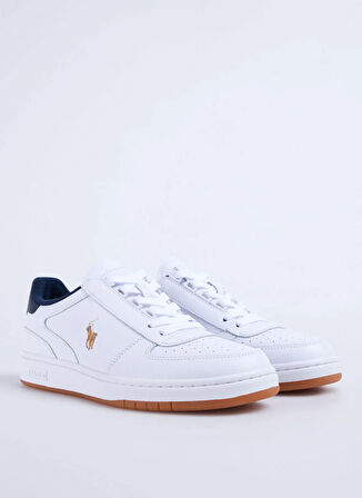 Polo Ralph Lauren Beyaz Erkek Sneaker Polo Court
