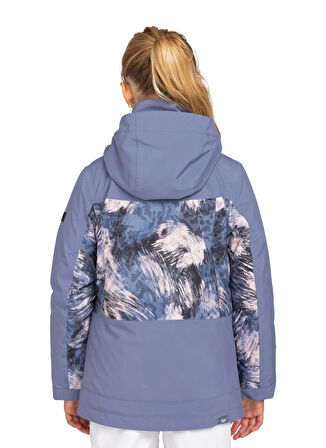 Quiksilver Mavi Kız Çocuk Kayak Montu ERGTJ03184-DAWNRAE PARKA GIRL JK