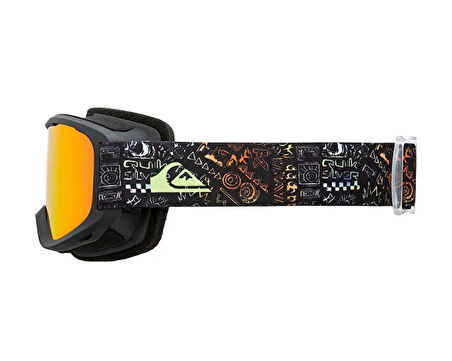 Quiksilver Little Grom Kayak Gözlüğü EQKTG03004-CHATTER-RED-ML-S3 Turuncu