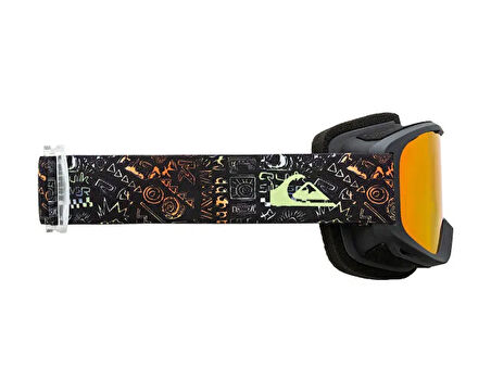 Quiksilver Little Grom Kayak Gözlüğü EQKTG03004-CHATTER-RED-ML-S3 Turuncu