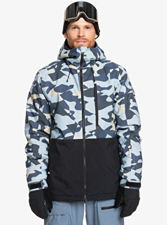 Quiksilver Missinon Printed Block Erkek Kayak/Snowboard Mont-EQYTJ03478