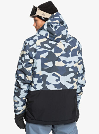 Quiksilver Missinon Printed Block Erkek Kayak/Snowboard Mont-EQYTJ03478