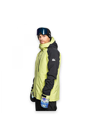Quiksilver Eqytj03404  Snowboard Ceketi Yeşil Erkek Outdoor
