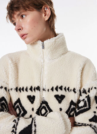Quiksilver Çok Renkli Kadın Polar Sweatshırt ERJPF03178TREASURE SOUL