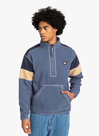 Quiksilver Mavi Erkek Polar Sweatshırt EQYFT04960CLEAN COAST HZ