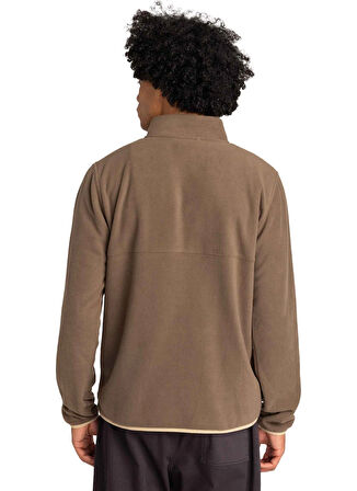 Quiksilver Kahve Erkek Polar Sweatshırt EQYFT04770NO DESTINATION 2 HALF SNA