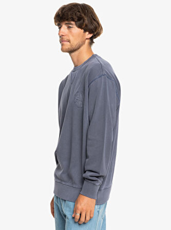 Quiksilver EQYFT04971-BN9 Garment Dye Crew Erkek Sweatshirt