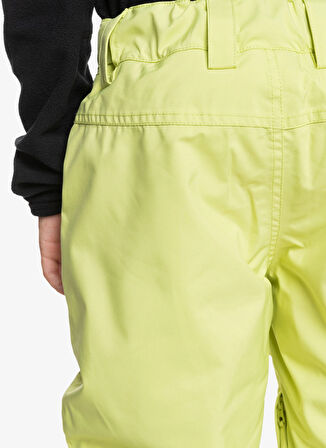 Quiksilver Normal Bel Neon Sarı Erkek Çocuk Kayak Pantolonu EQBTP03055-ESTATE YOUTH PT