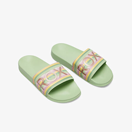 Roxy Slippy II Kadın Yeşil Terlik