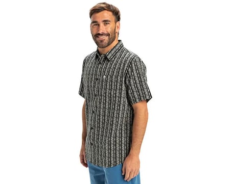 Quiksilver Street Way Ss Erkek Günlük Gömlek EQYWT04608-BLSW Siyah